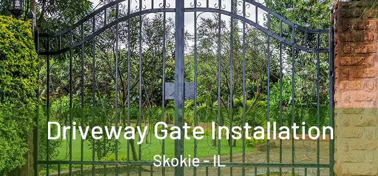 Driveway Gate Installation Skokie - IL