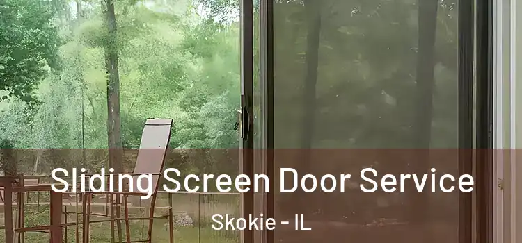 Sliding Screen Door Service Skokie - IL